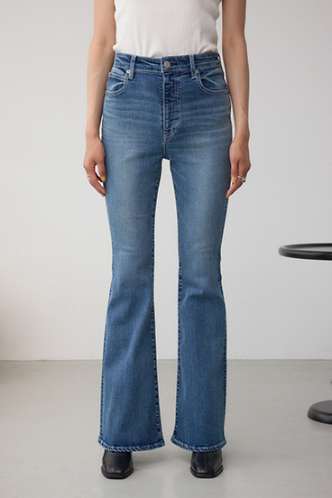【WEB限定】AZUL DENIM フレアデニムロング丈 詳細画像