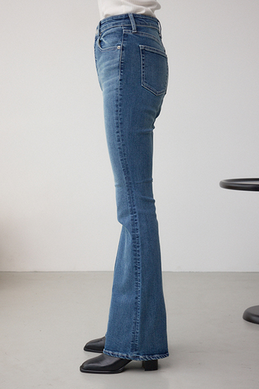 【WEB限定】AZUL DENIM フレアデニムロング丈 詳細画像