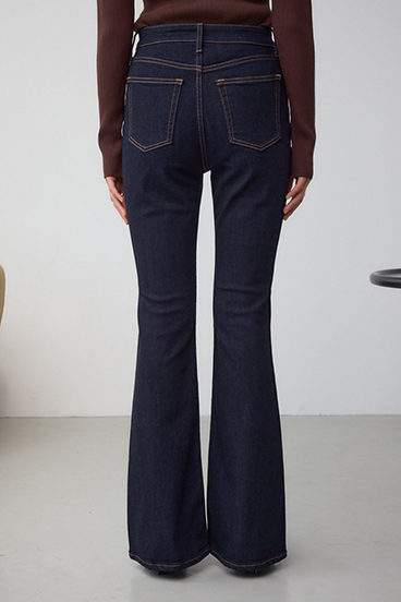 【WEB限定】AZUL DENIM フレアデニムロング丈 詳細画像