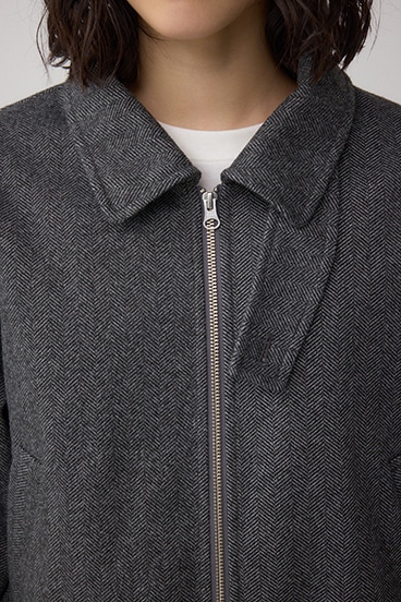 2WAY ジップブルゾン 詳細画像