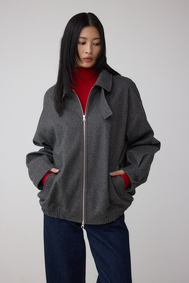 2WAY ジップブルゾン 詳細画像