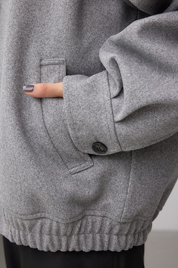 2WAY ジップブルゾン 詳細画像