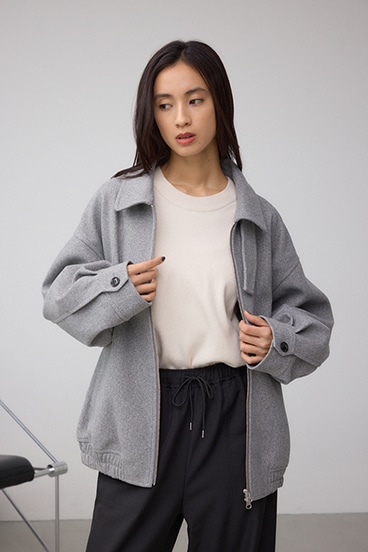 2WAY ジップブルゾン 詳細画像