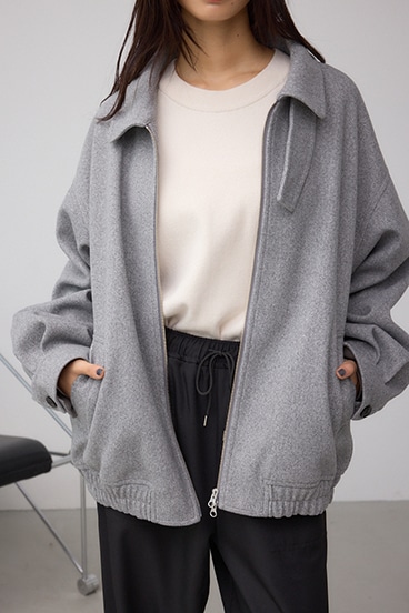 2WAY ジップブルゾン 詳細画像