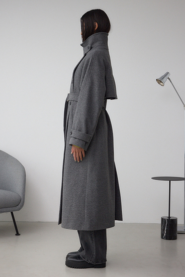 B-HEAT2WAY ロングチェスターコート 詳細画像