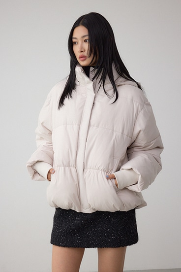 B-HEAT フード付き中綿ジャケット 詳細画像