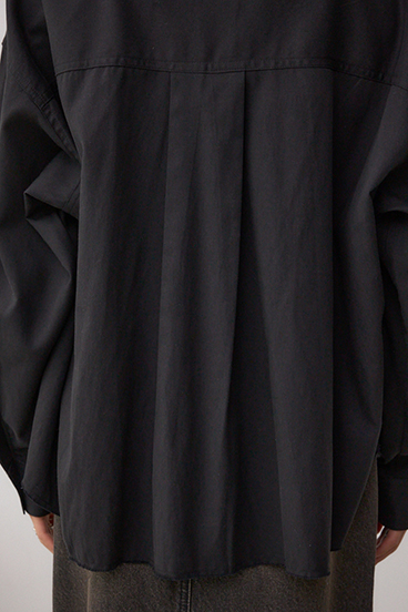 ラウンドヘムルーズシャツ 詳細画像