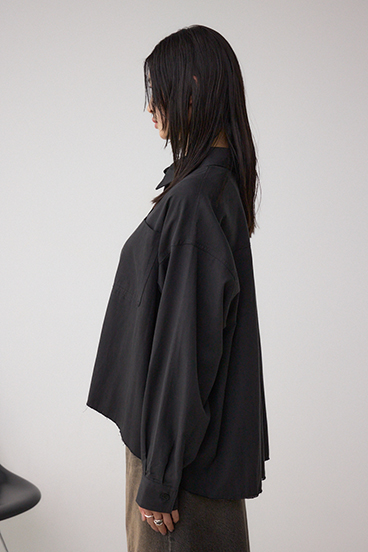 ラウンドヘムルーズシャツ 詳細画像