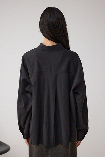 ラウンドヘムルーズシャツ 詳細画像