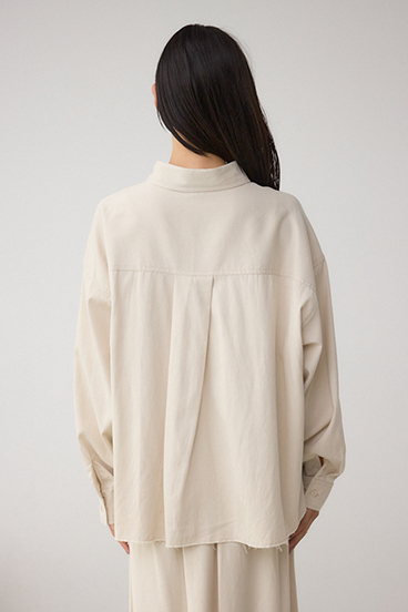 ラウンドヘムルーズシャツ 詳細画像