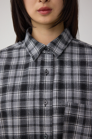 【着丈バリエ】アソートフリンジチェックシャツ 詳細画像