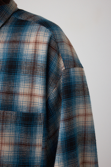 【着丈バリエ】アソートフリンジチェックシャツ 詳細画像