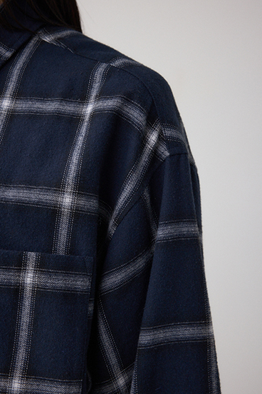 【着丈バリエ】アソートフリンジチェックシャツ 詳細画像