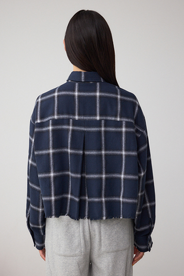 【着丈バリエ】アソートフリンジチェックシャツ 詳細画像