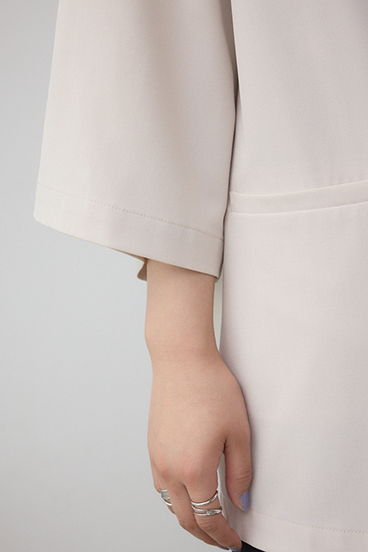 C/T冷感 半袖ルーズシャツジャケット 詳細画像