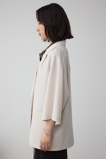 C/T冷感 半袖ルーズシャツジャケット 詳細画像