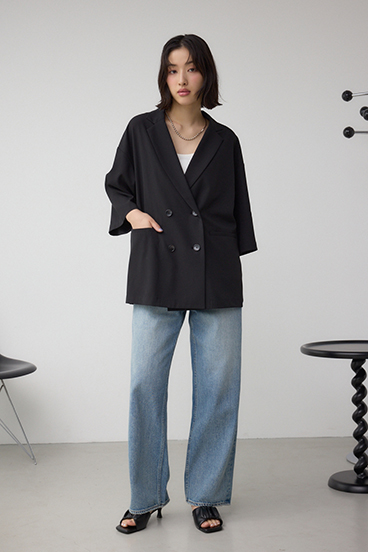 C/T冷感 半袖ルーズシャツジャケット 詳細画像