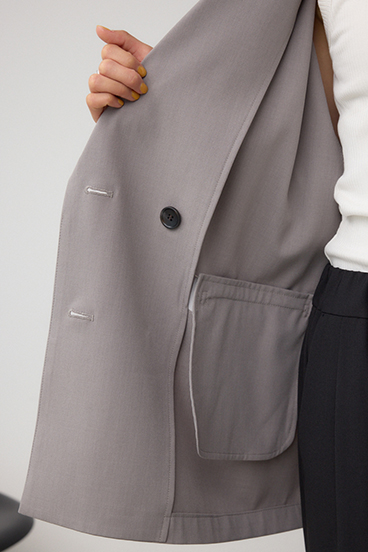 C/T冷感 半袖ルーズシャツジャケット 詳細画像