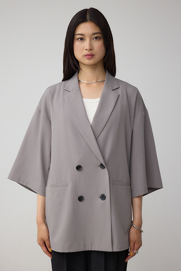 C/T冷感 半袖ルーズシャツジャケット 詳細画像