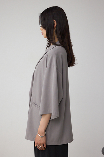 C/T冷感 半袖ルーズシャツジャケット 詳細画像