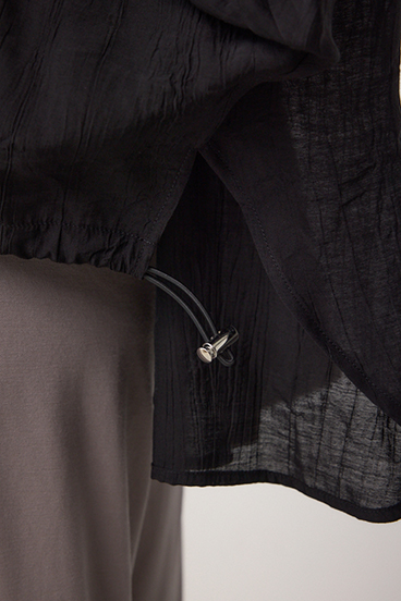 C/T冷感 裾ドロストドルマンルーズシャツ 詳細画像