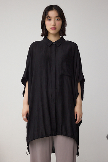 C/T冷感 裾ドロストドルマンルーズシャツ 詳細画像