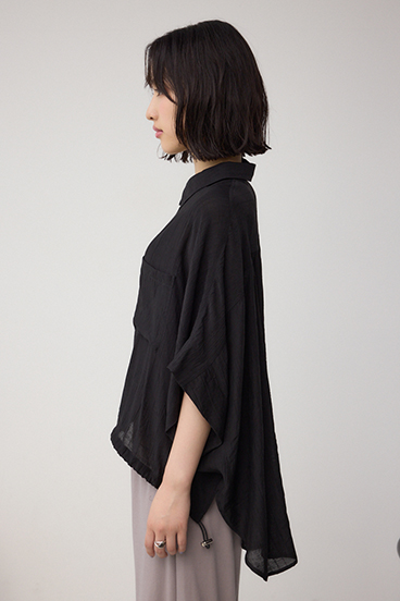 C/T冷感 裾ドロストドルマンルーズシャツ 詳細画像