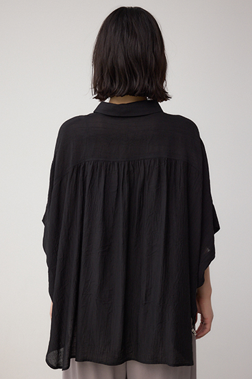 C/T冷感 裾ドロストドルマンルーズシャツ 詳細画像