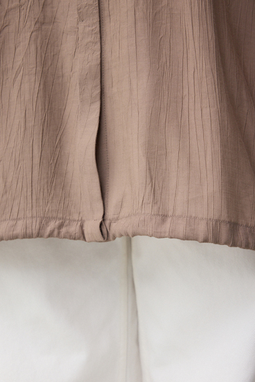 C/T冷感 裾ドロストドルマンルーズシャツ 詳細画像