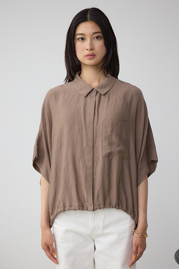 C/T冷感 裾ドロストドルマンルーズシャツ 詳細画像