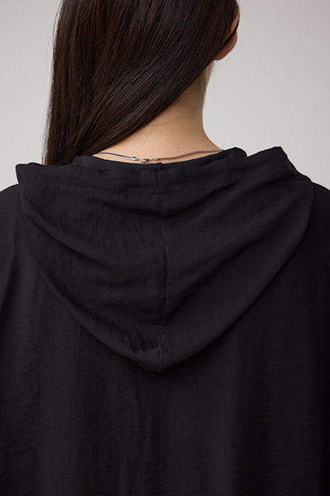 フード付きボタンシャツ 詳細画像