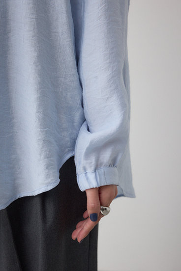 フード付きボタンシャツ 詳細画像