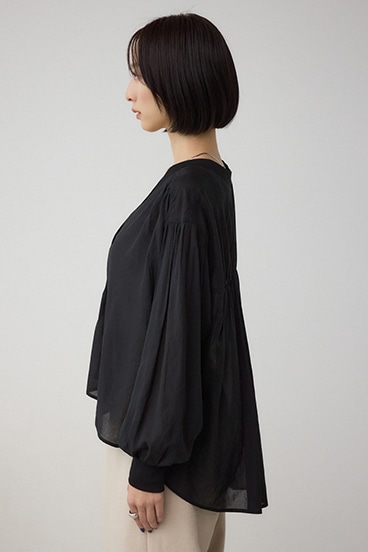 リブ付きシャツカーディガン 詳細画像