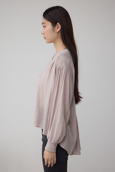 リブ付きシャツカーディガン 詳細画像