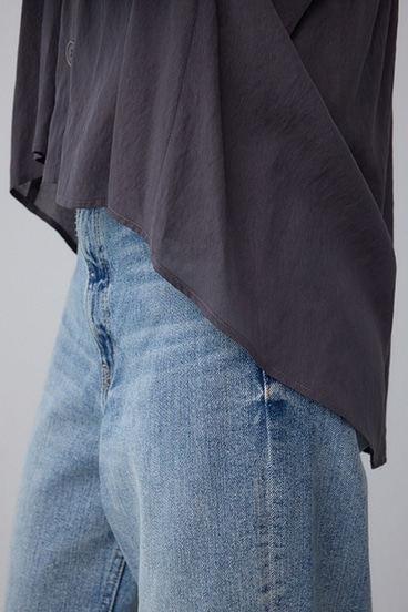 リブ付きシャツカーディガン 詳細画像