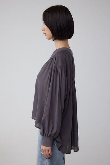 リブ付きシャツカーディガン 詳細画像