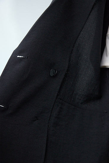 サイドスリットダブルジャケット 詳細画像