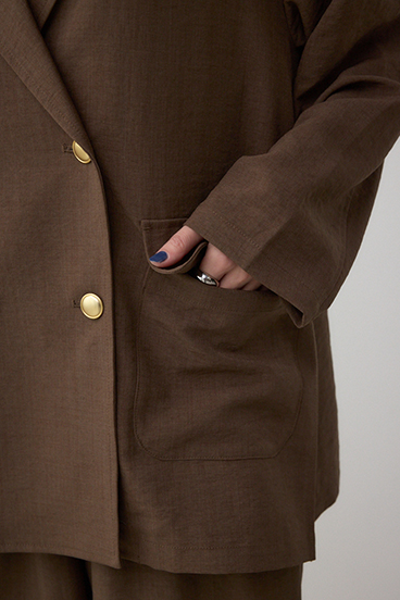 サイドスリットダブルジャケット 詳細画像