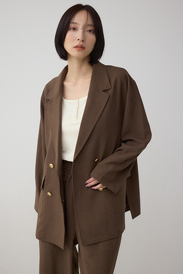 サイドスリットダブルジャケット 詳細画像