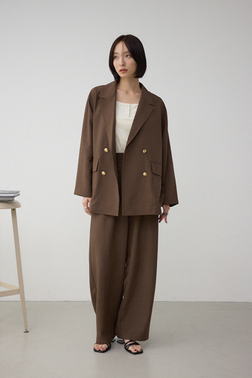 サイドスリットダブルジャケット 詳細画像