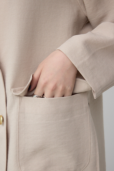 サイドスリットダブルジャケット 詳細画像