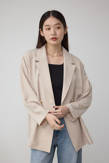 サイドスリットダブルジャケット 詳細画像