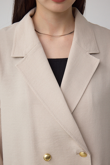 サイドスリットダブルジャケット 詳細画像