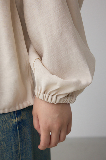 ノーカラーシアーブルゾン 詳細画像