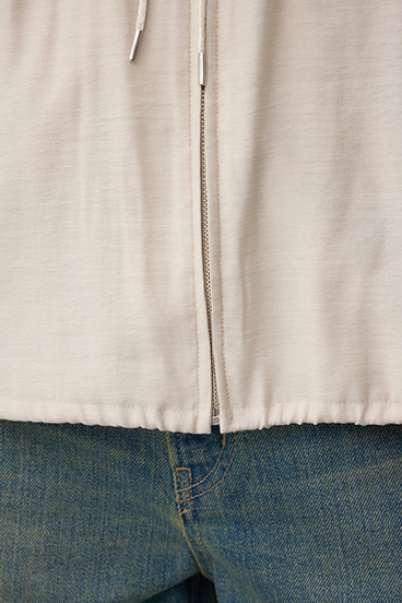 ノーカラーシアーブルゾン 詳細画像