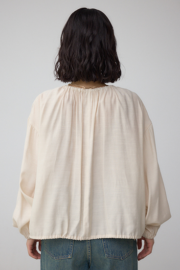 ノーカラーシアーブルゾン 詳細画像