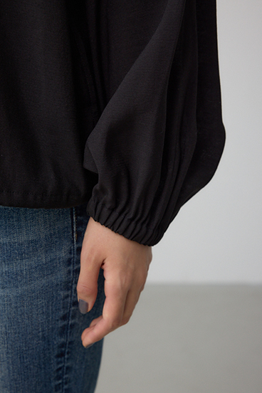 ノーカラーシアーブルゾン 詳細画像