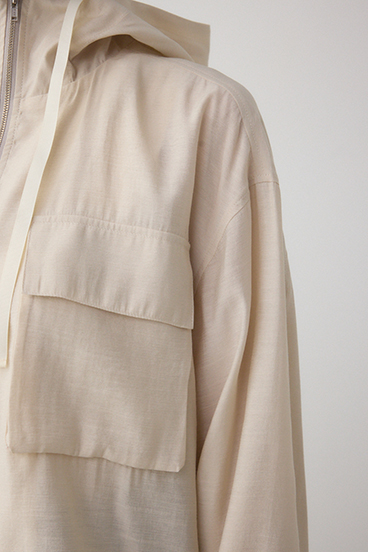 ビッグポケットフーディショートブルゾン 詳細画像