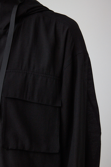 ビッグポケットフーディショートブルゾン 詳細画像