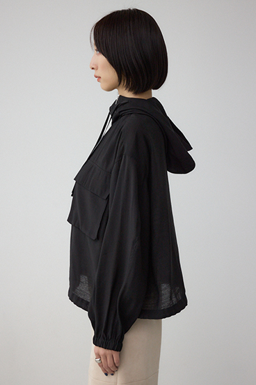 ビッグポケットフーディショートブルゾン 詳細画像